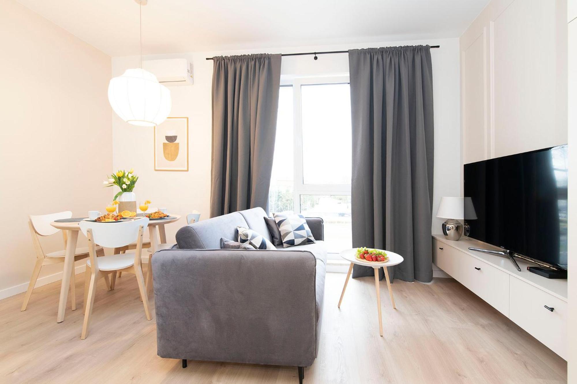 Apartament Ukiel Park 7 Przy Plazy Miejskiej - Klimatyzacja,Free Parking,Fv Olsztyn  Luaran gambar