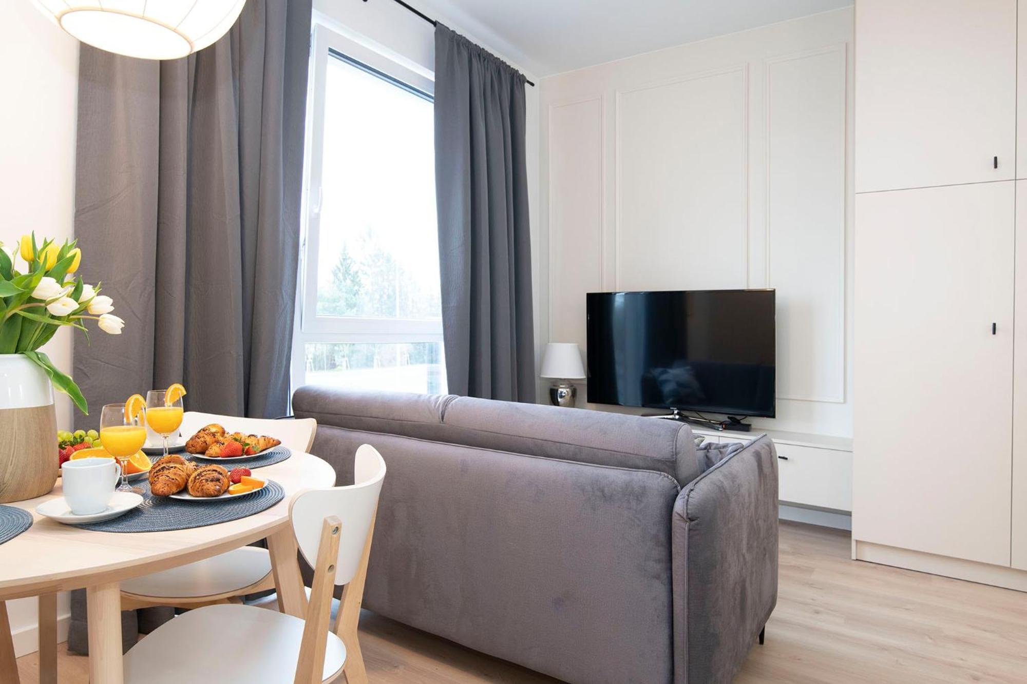 Apartament Ukiel Park 7 Przy Plazy Miejskiej - Klimatyzacja,Free Parking,Fv Olsztyn  Luaran gambar